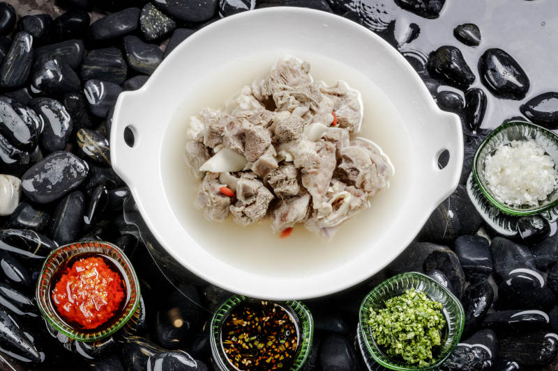 香喷喷的清水羊肉图片