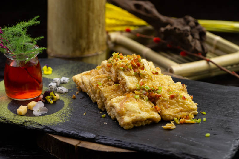 香煎长沙臭豆腐图片