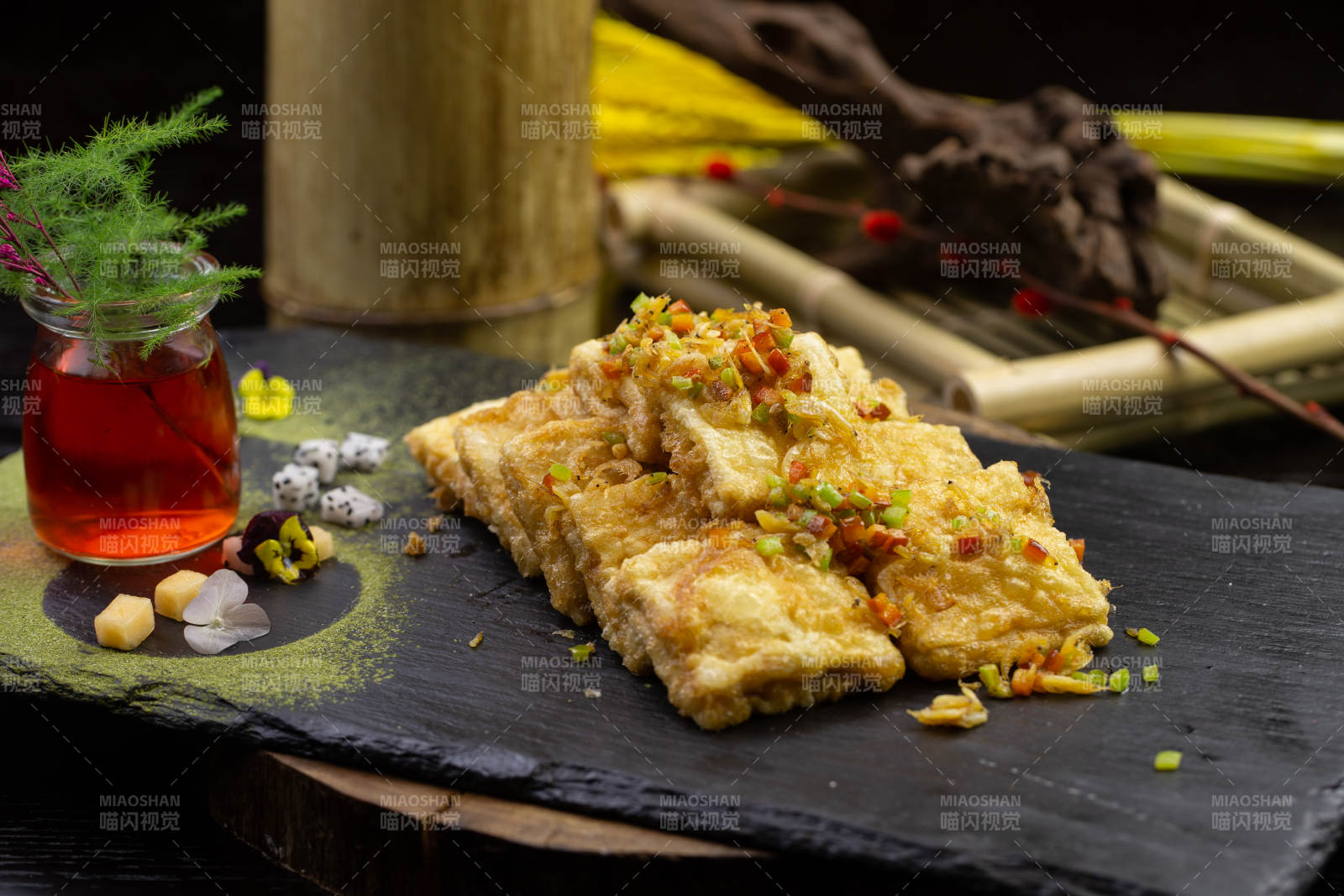 香煎长沙臭豆腐图片