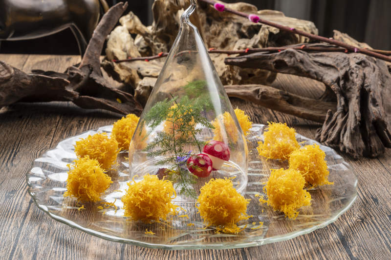 黄金炸虾球图片