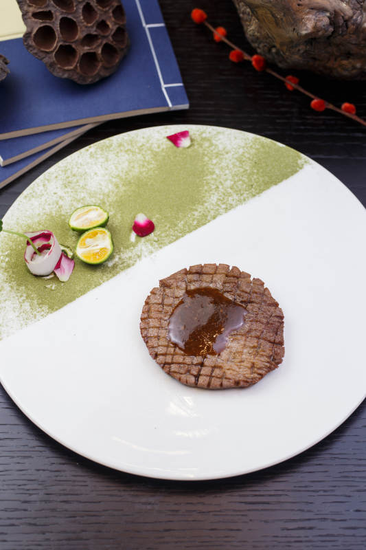 黑胡椒酱小牛排图片