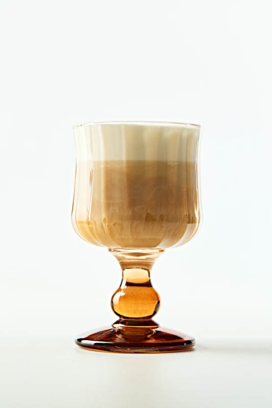 美式雪顶奶油冰咖啡图片