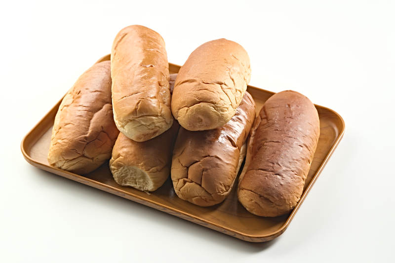 快餐美食肉狗面包胚图片