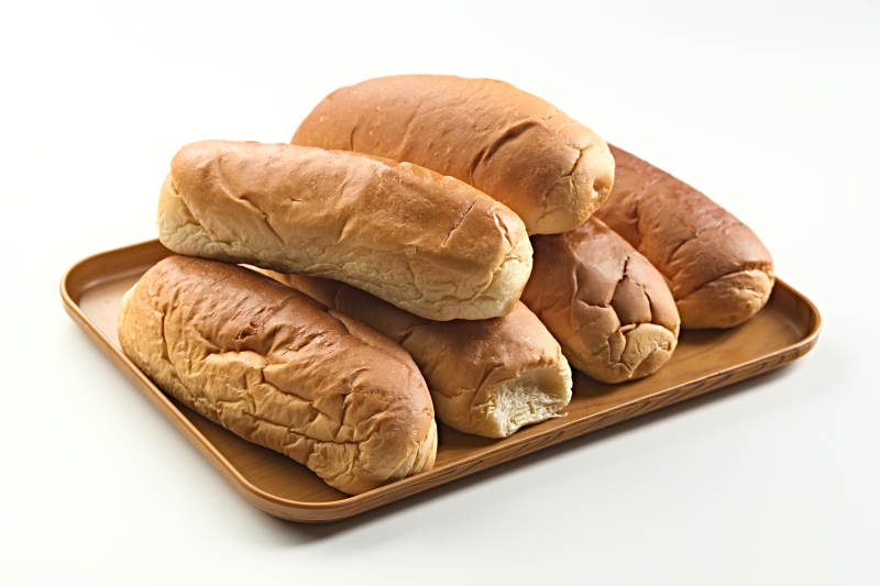 快餐美食肉狗面包胚图片