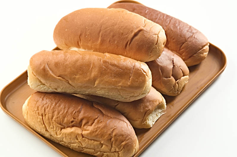 快餐美食肉狗面包胚图片