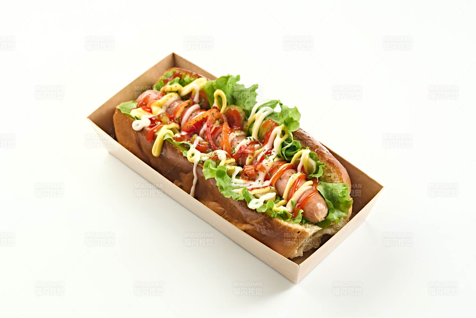 西餐快餐美式热狗面包图片