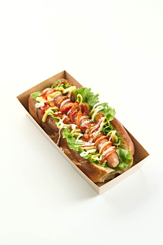 西餐快餐美式热狗面包图片