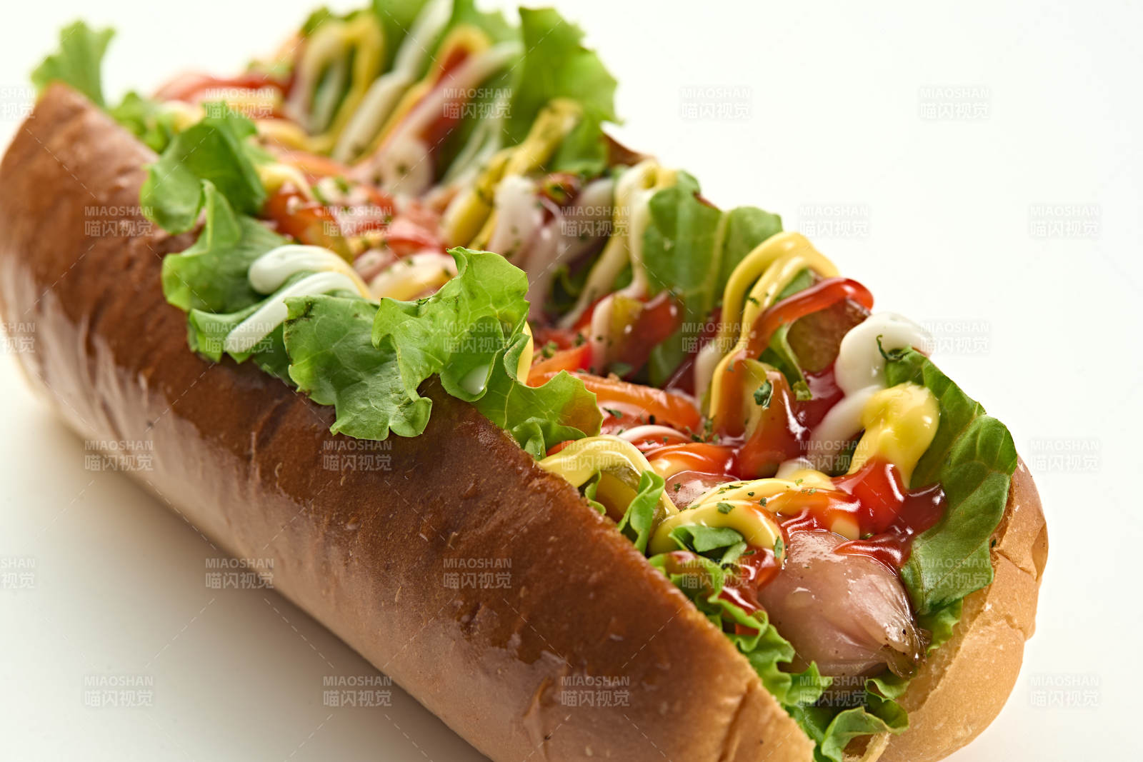 西餐快餐美式热狗面包图片