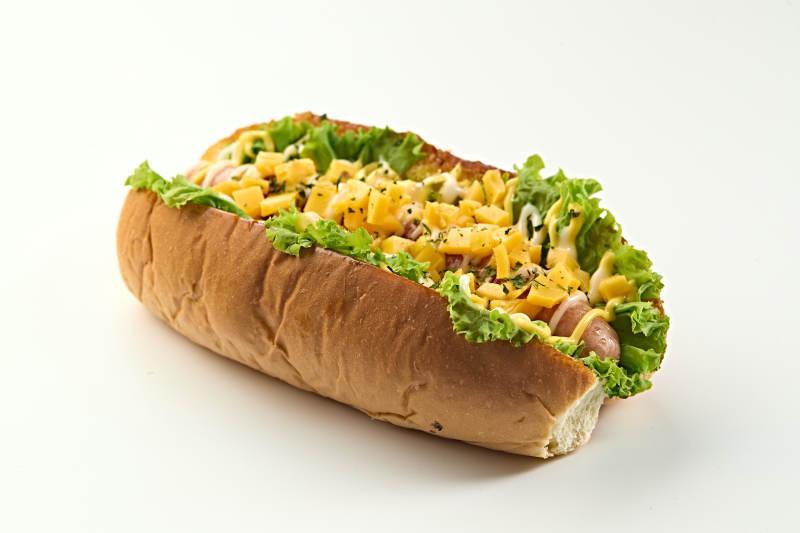 西餐快餐美式热狗面包图片