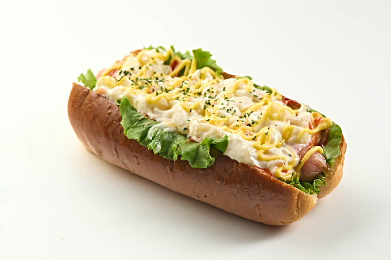 西餐快餐美式热狗面包图片