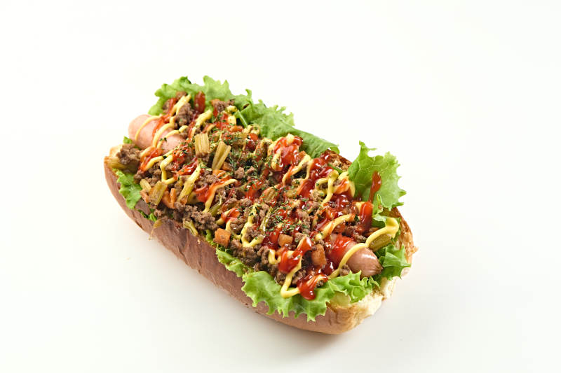 西餐快餐美式热狗面包图片