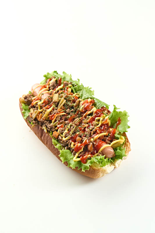 西餐快餐美式热狗面包图片