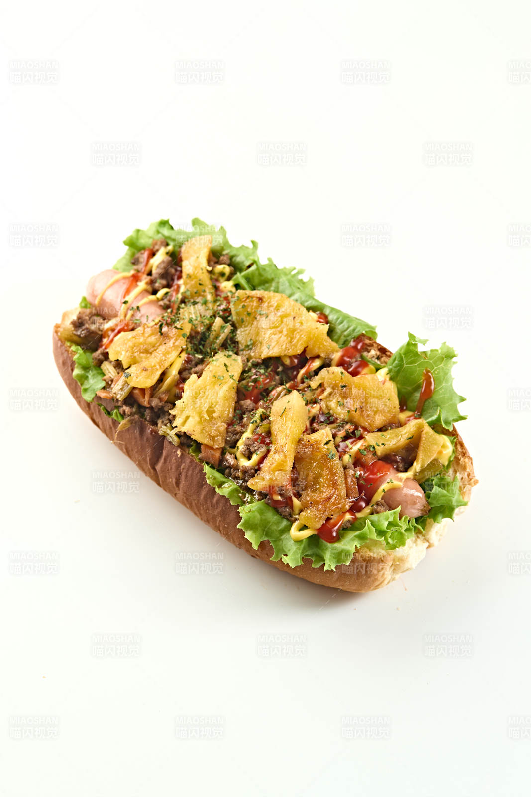 西餐快餐美式热狗面包图片