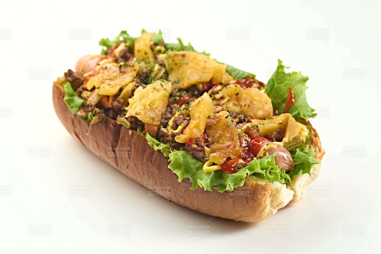 西餐快餐美式热狗面包图片