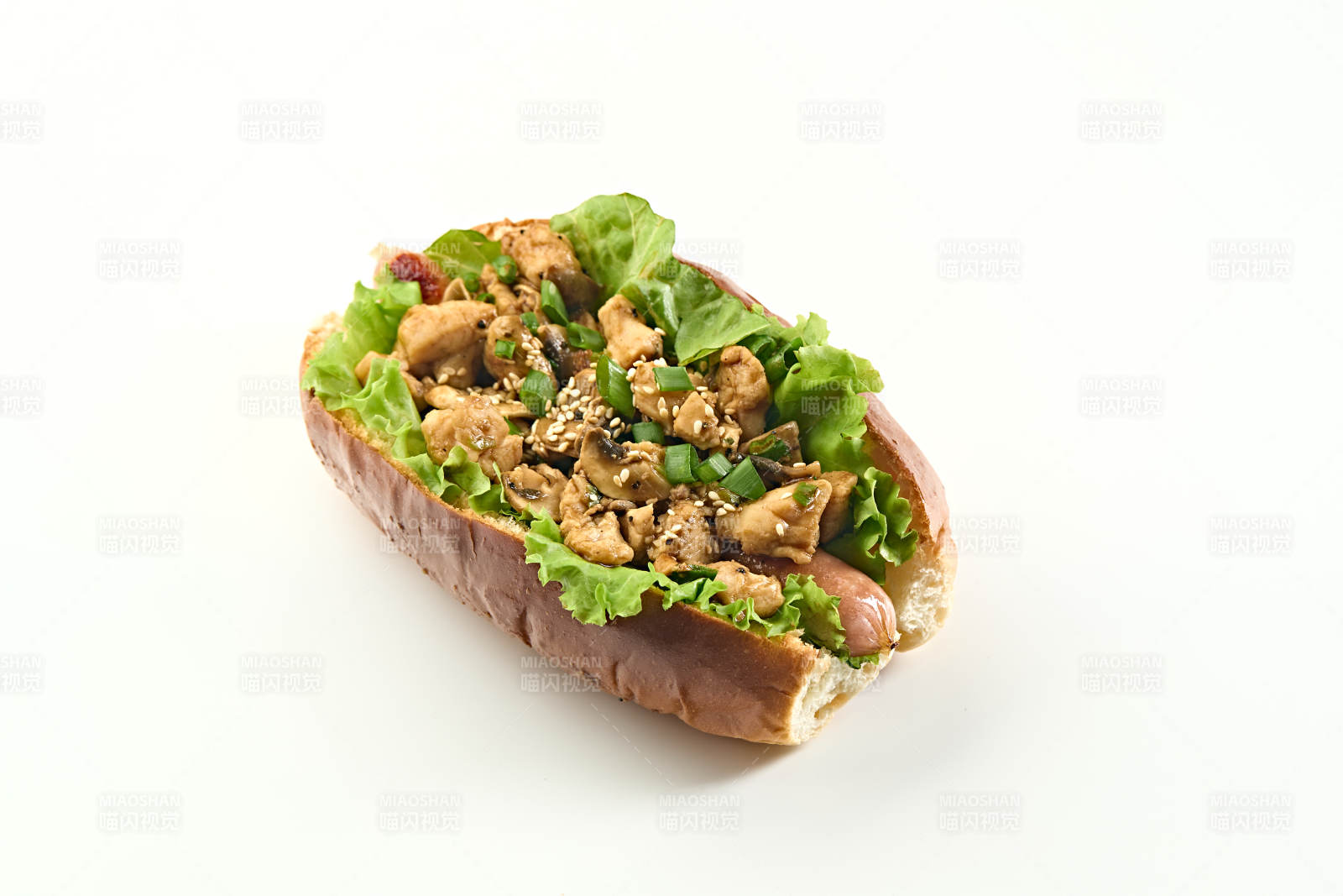 西餐快餐美式热狗面包图片