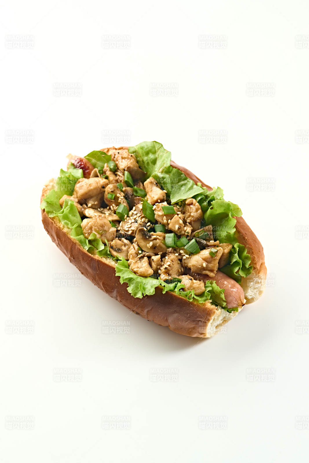 西餐快餐美式热狗面包图片