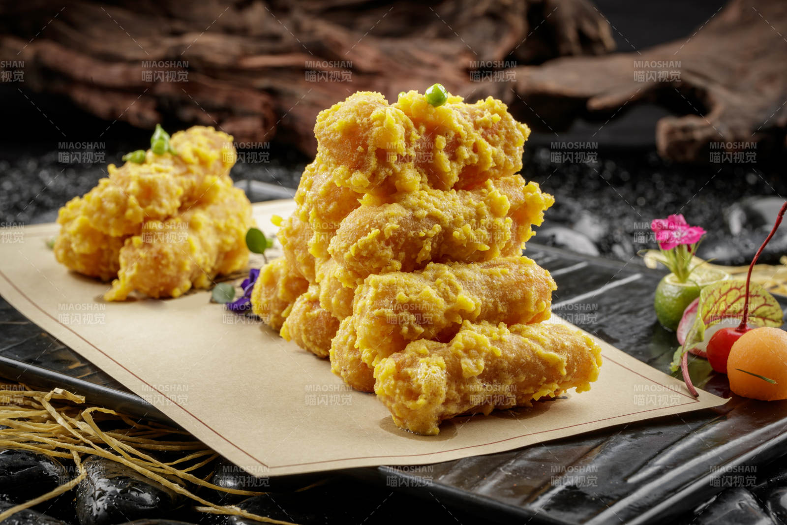 咸蛋黄焗南瓜图片