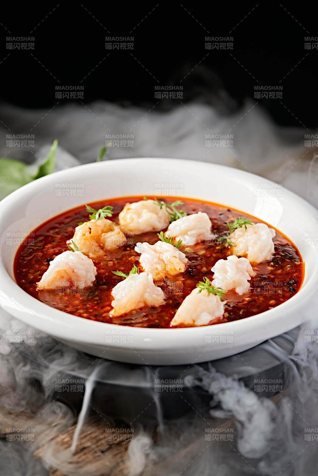 香辣肉酱醸虾球图片