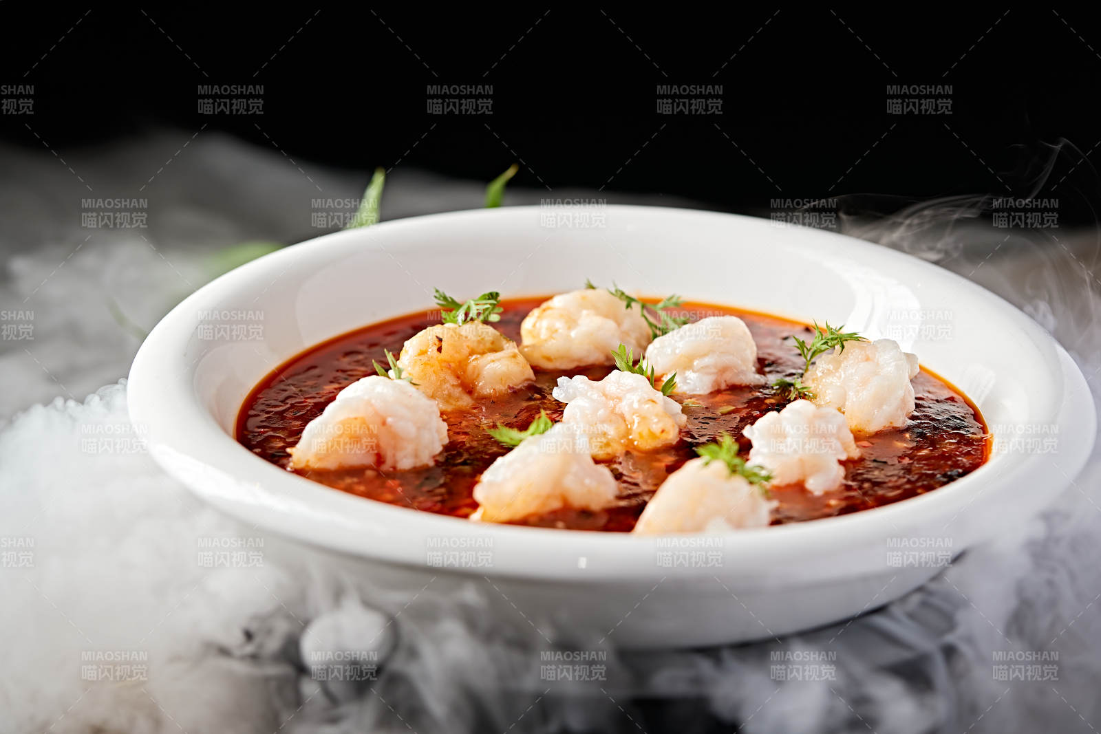 香辣肉酱醸虾球图片