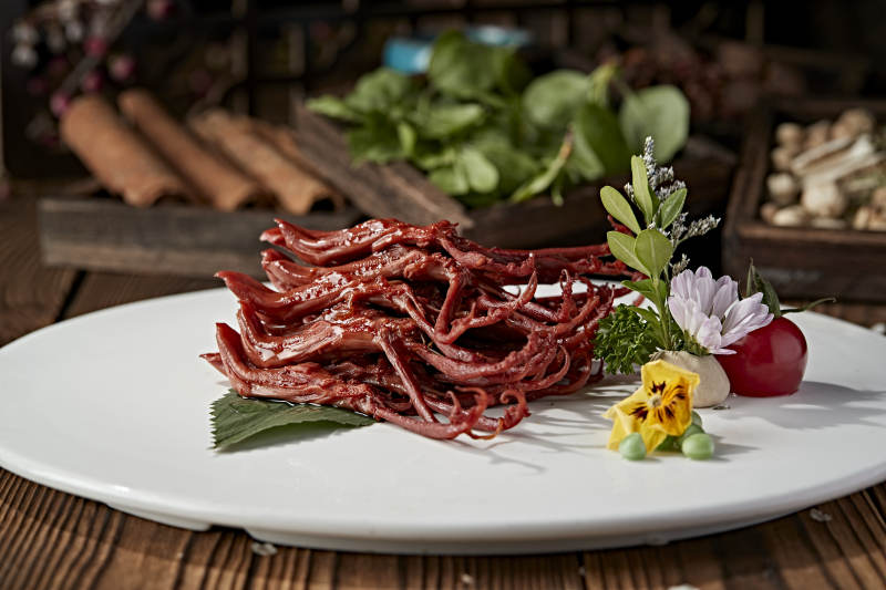 武汉卤味鸭舌头图片