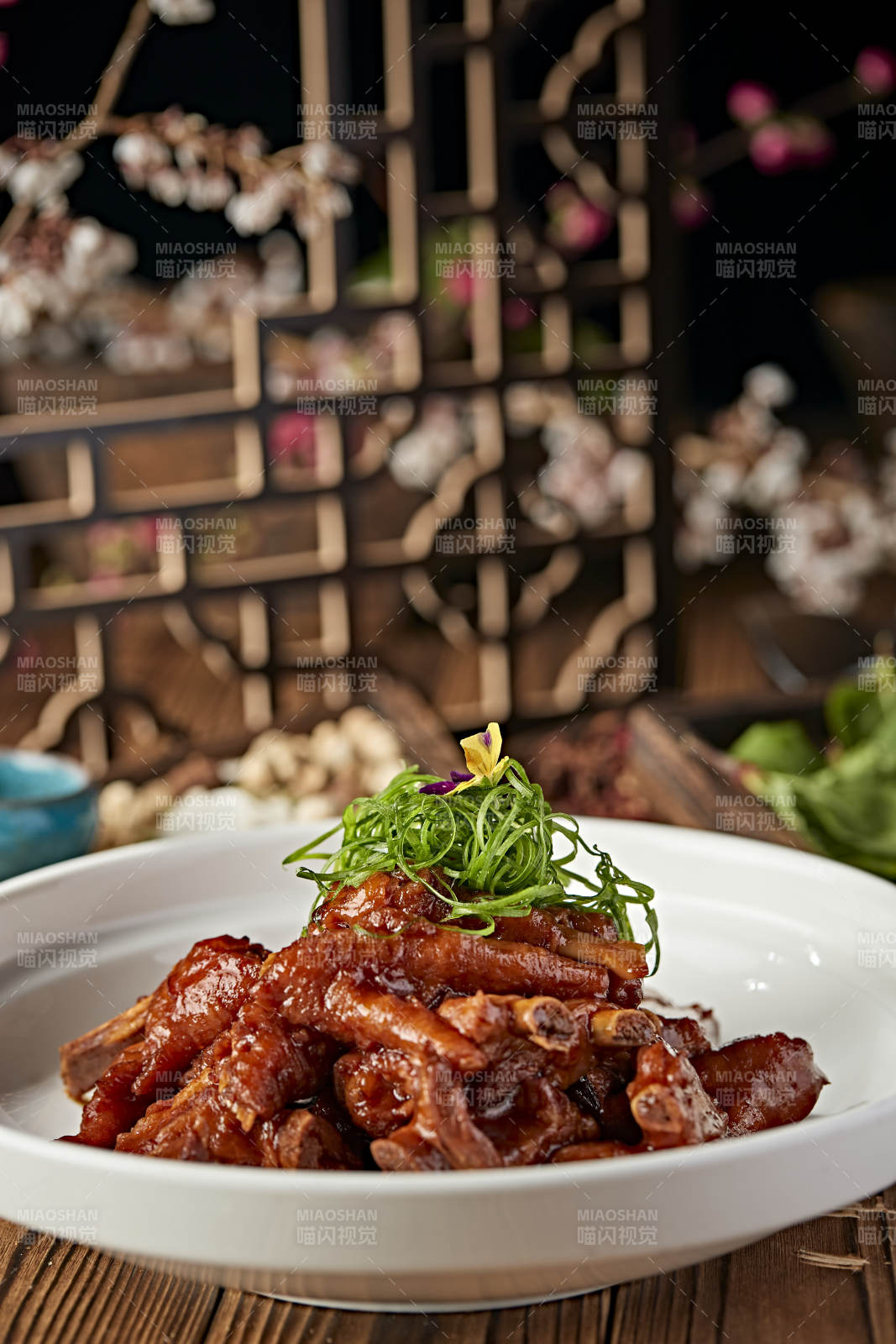 红烧凤爪猪肋排图片