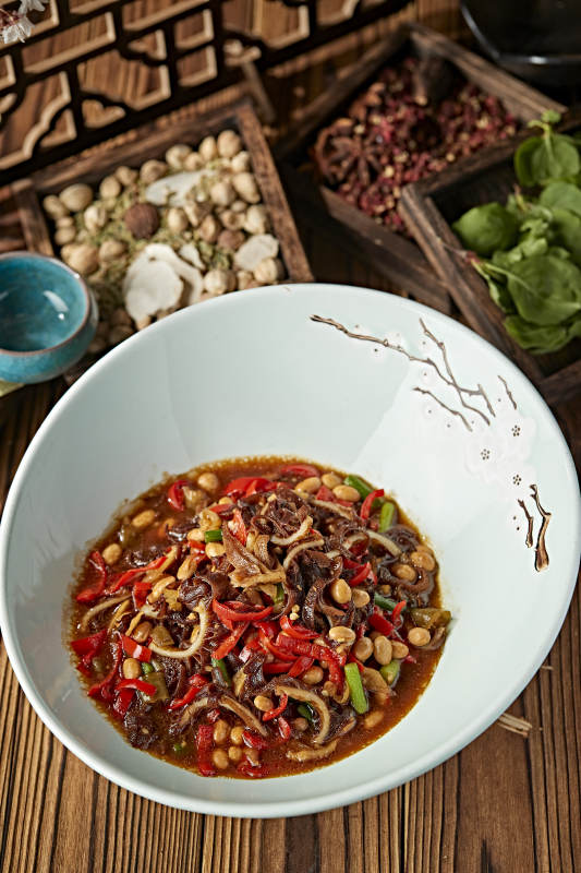 黄豆剁椒酸汤图片