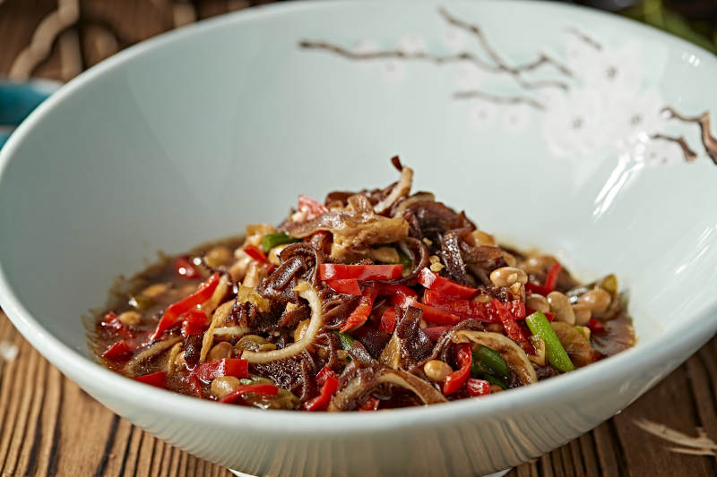 黄豆剁椒酸汤图片