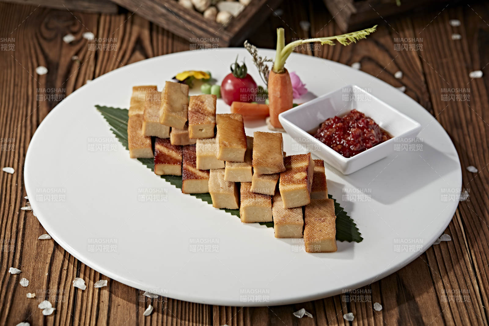 张家口柴沟堡烟熏豆腐干图片