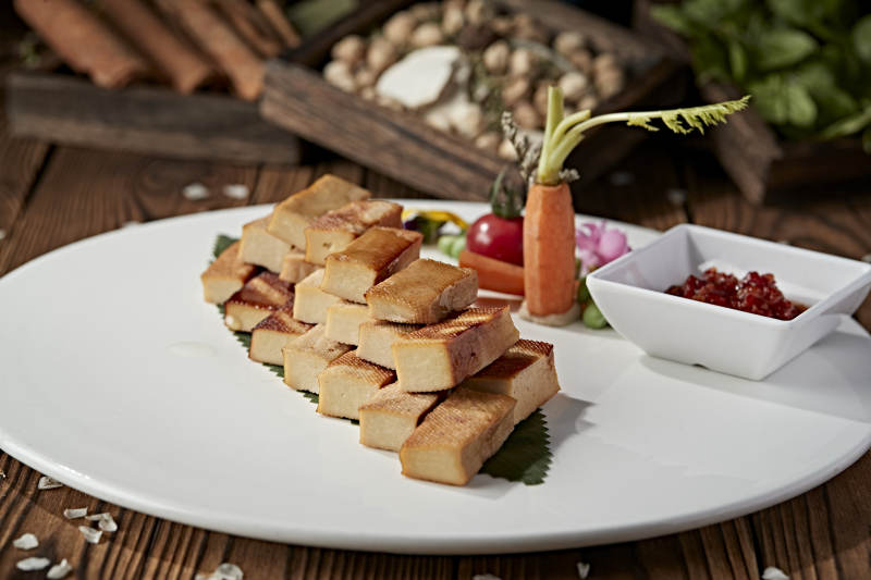 张家口柴沟堡烟熏豆腐干图片