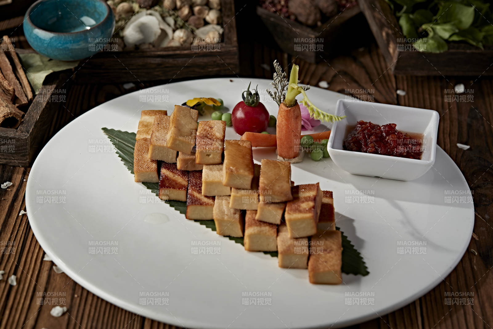 张家口柴沟堡烟熏豆腐干图片