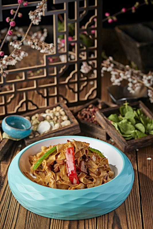 青红椒肉炒干豆腐皮图片