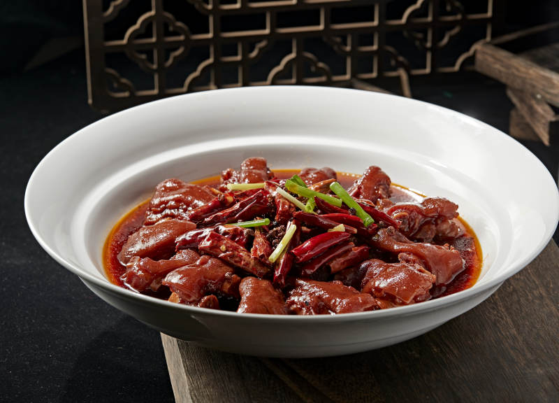 川味香辣猪蹄块图片