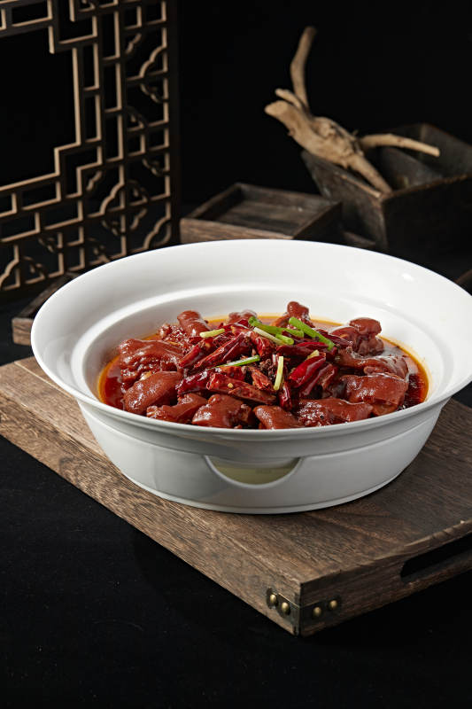 川味香辣猪蹄块图片