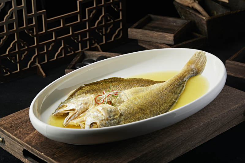清蒸大黄鱼图片