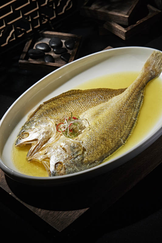 清蒸大黄鱼图片