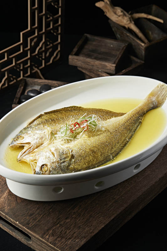 清蒸大黄鱼图片