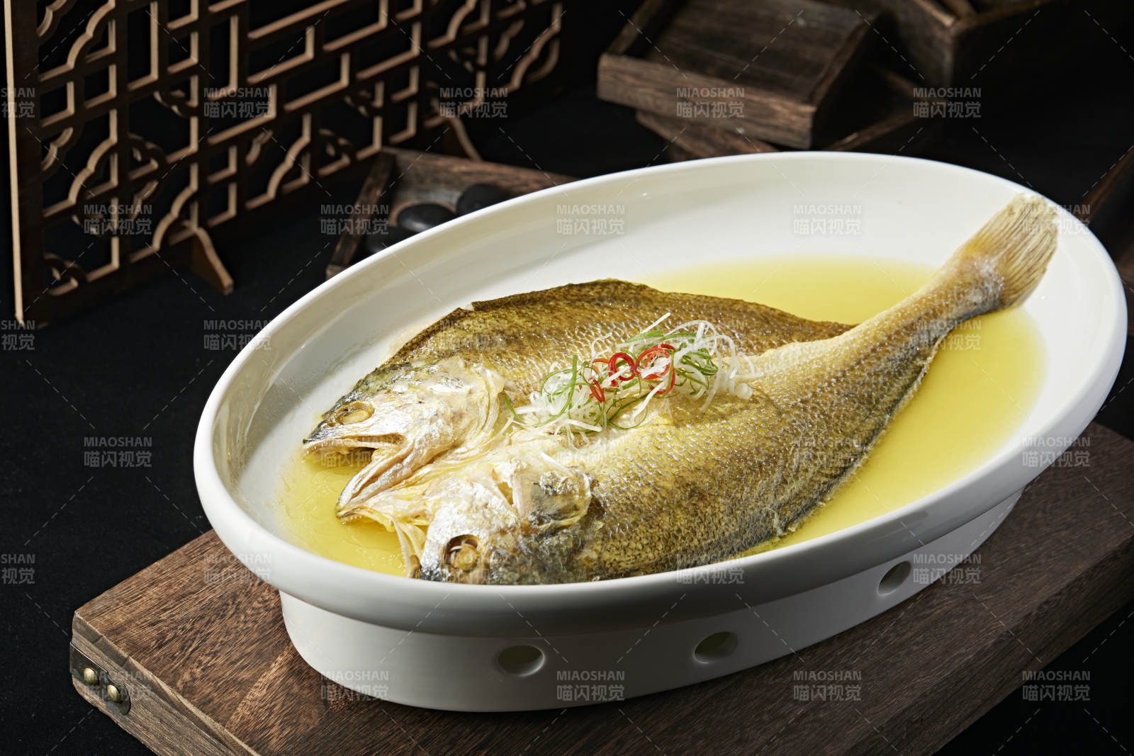 清蒸大黄鱼图片