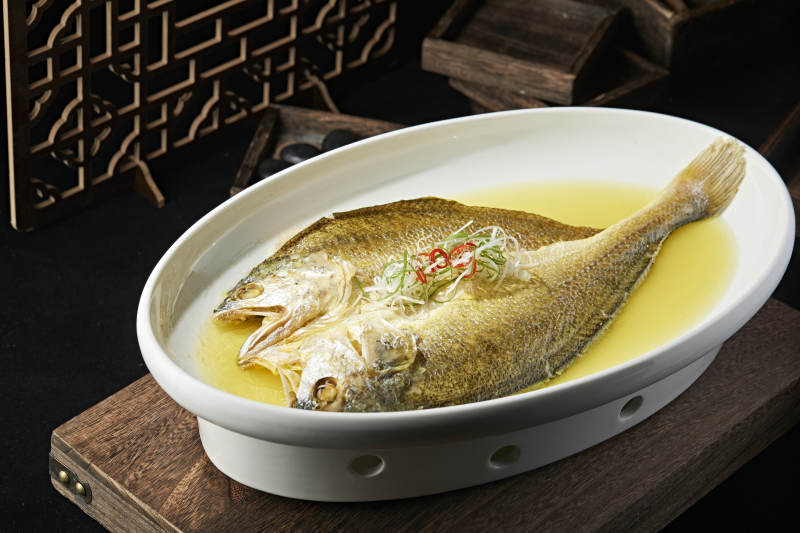 清蒸大黄鱼图片