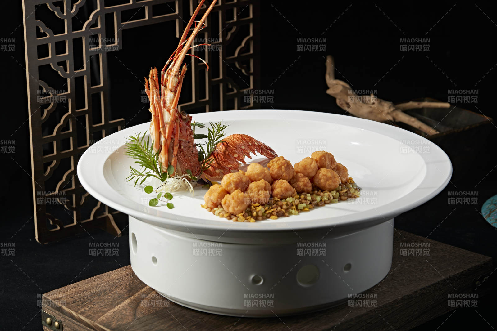 香炸澳洲大龙虾球图片