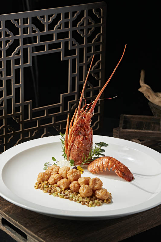 香炸澳洲大龙虾球图片