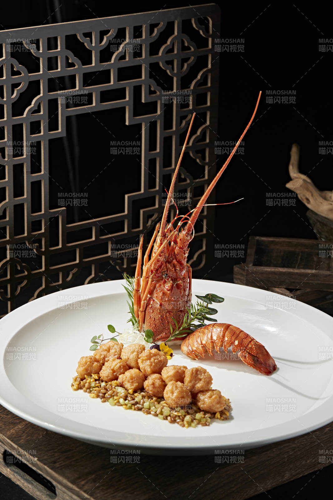 香炸澳洲大龙虾球图片