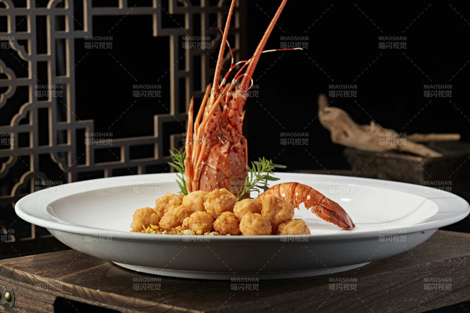 香炸澳洲大龙虾球图片