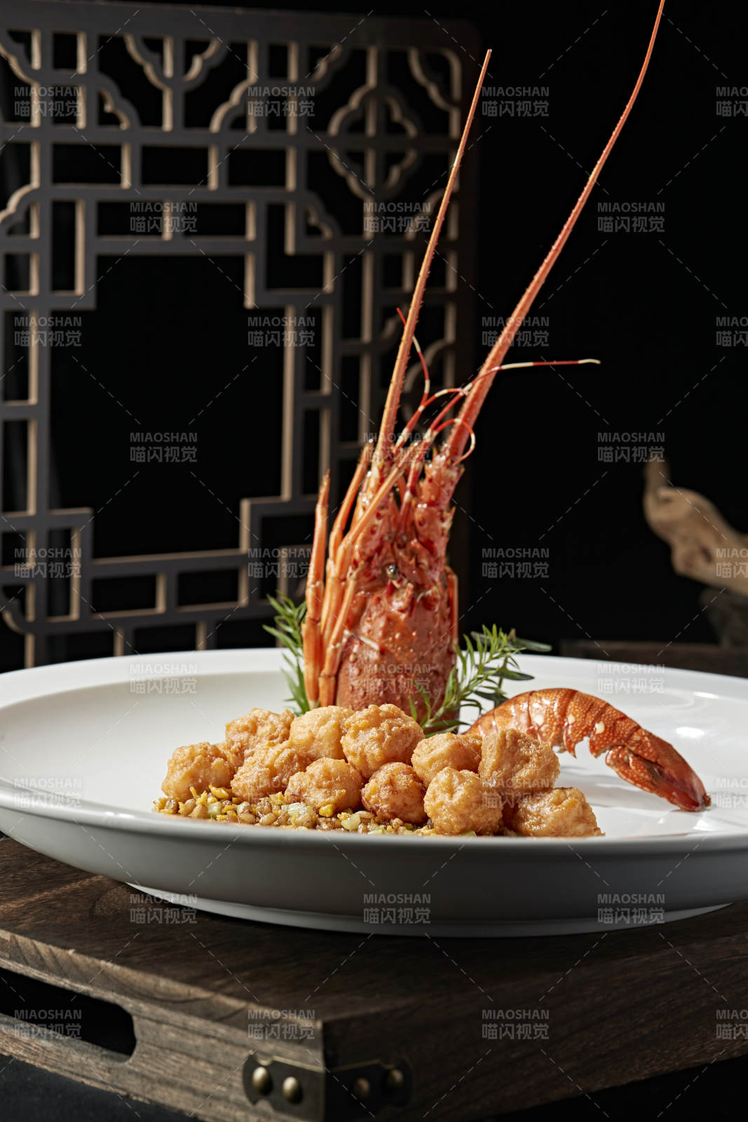 香炸澳洲大龙虾球图片