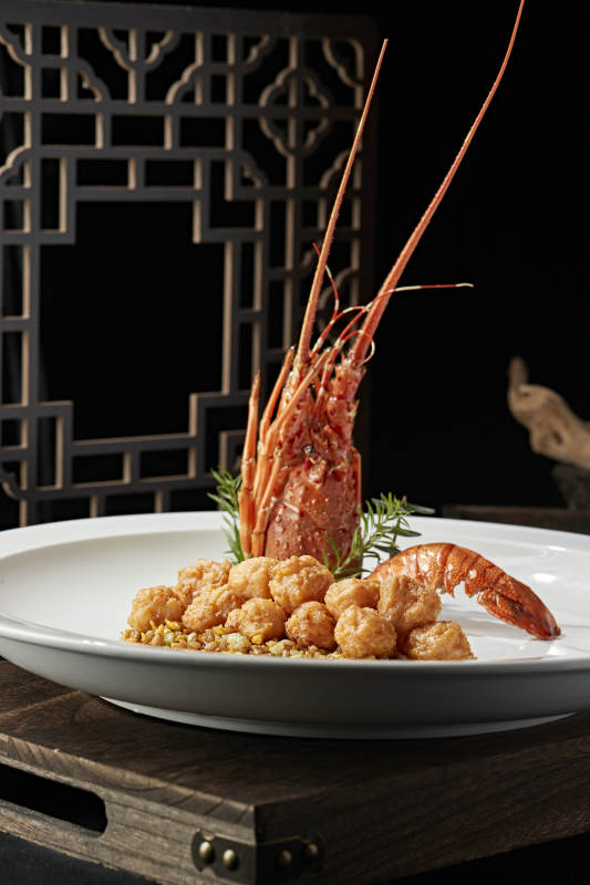 香炸澳洲大龙虾球图片