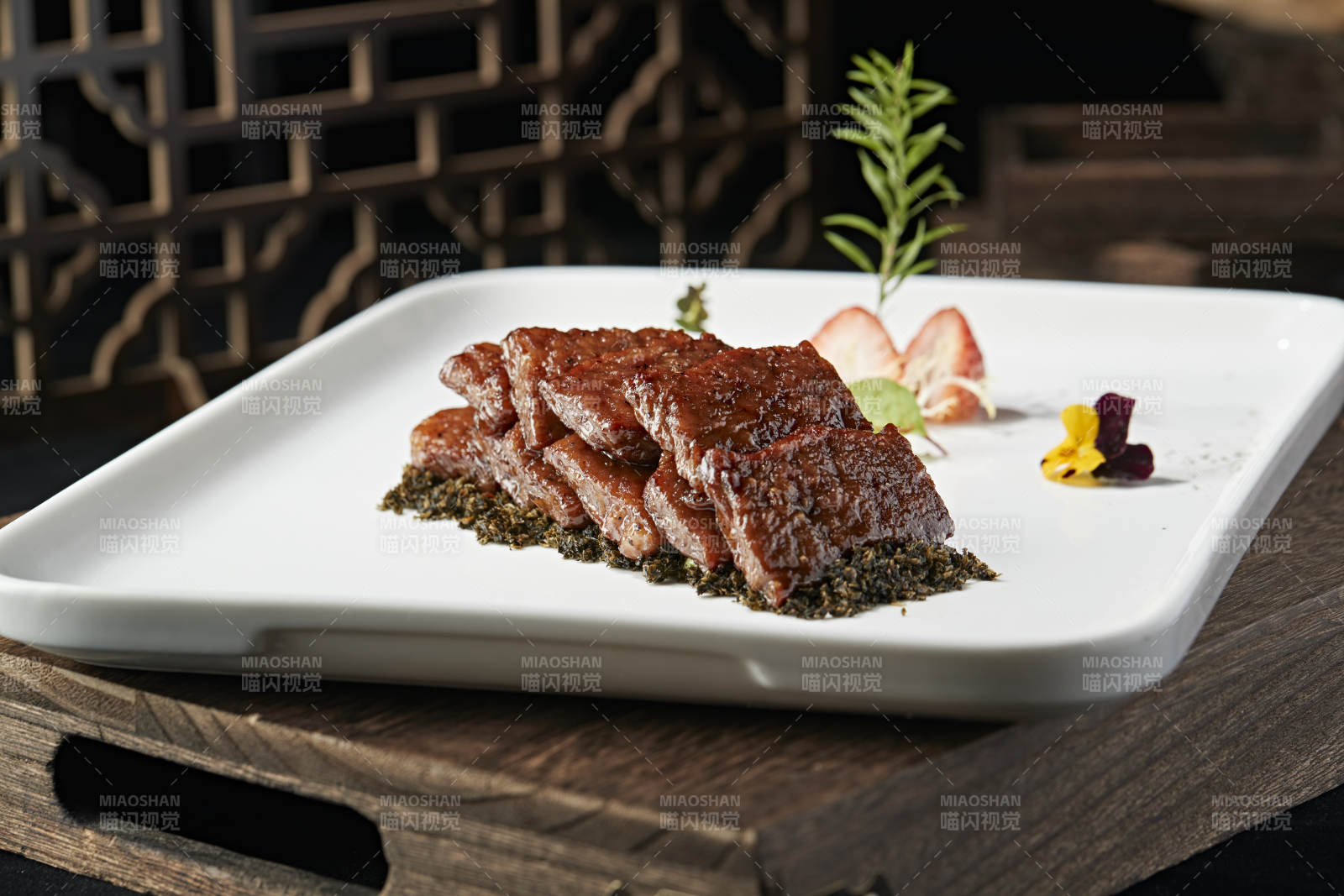 黑椒酱日本雪花和牛图片