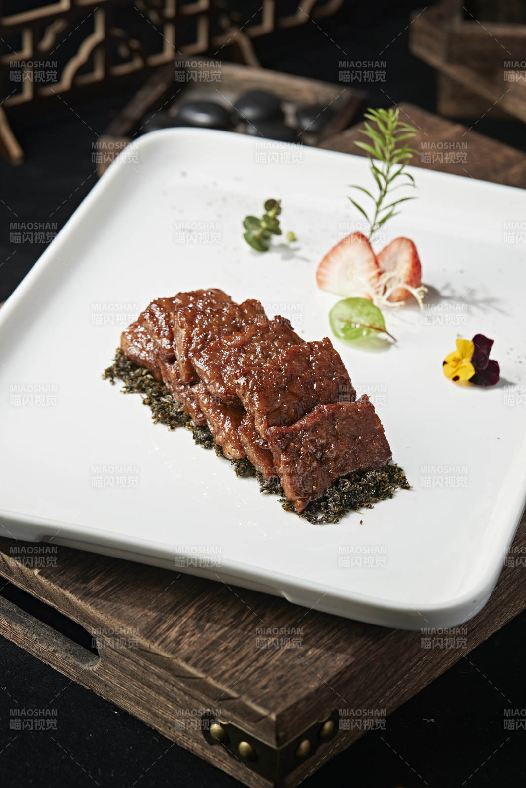 黑椒酱日本雪花和牛图片