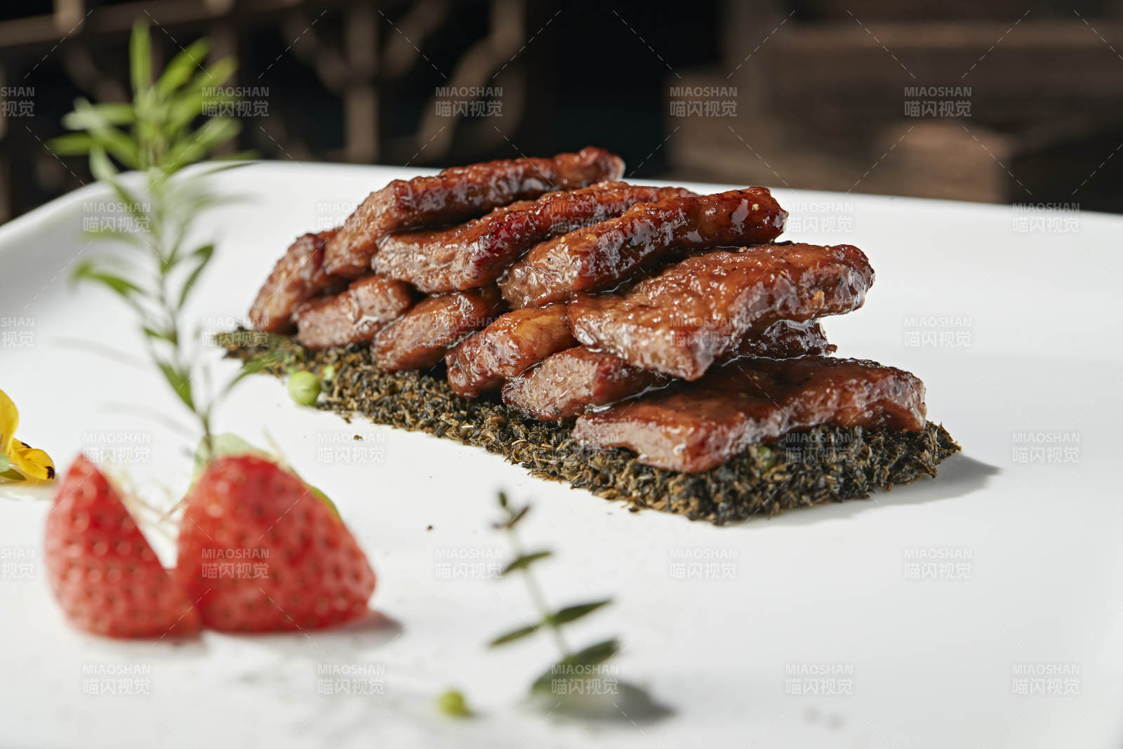 黑椒酱日本雪花和牛图片