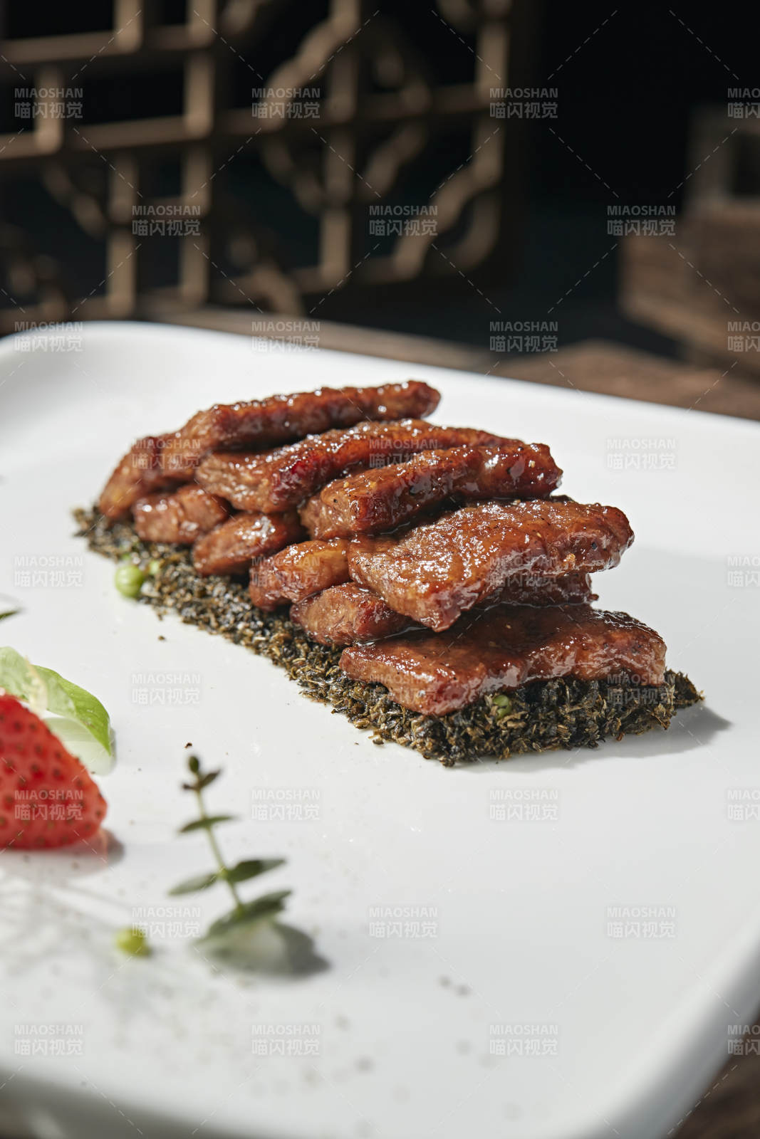 黑椒酱日本雪花和牛图片