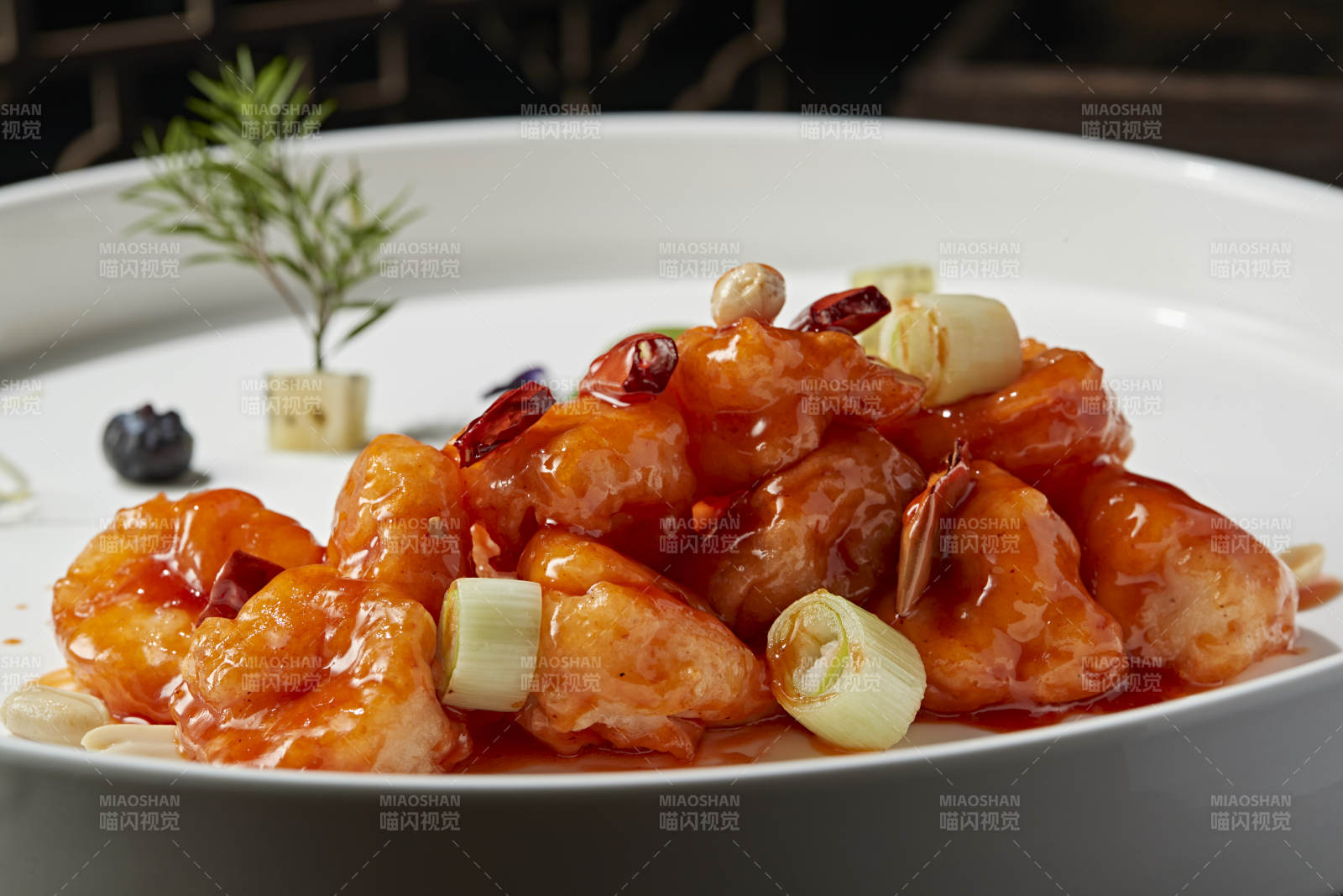 川香宫保大虾球图片