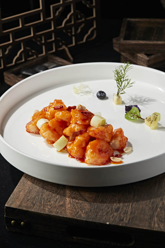 川香宫保大虾球图片